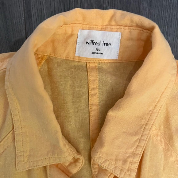 Aritzia Wilfred Free Relaxed Linen Shirt - Picture 4 of 8